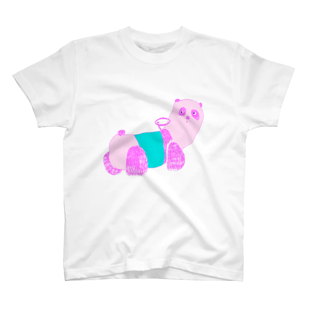 NIKORASU GOのユメカワパンダカー スタンダードTシャツ