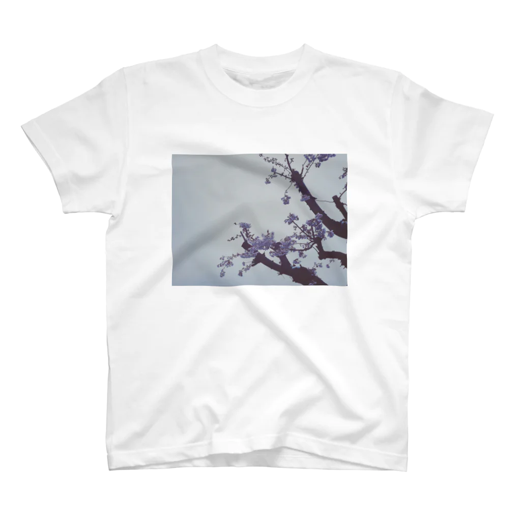 湿の春　桜Tシャツ Regular Fit T-Shirt