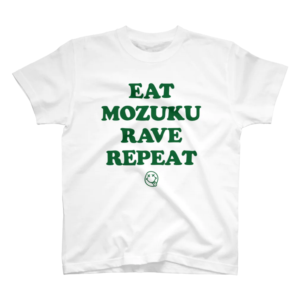 AFROMANCEのEAT MOZUKU RAVE REPEAT Regular Fit T-Shirt