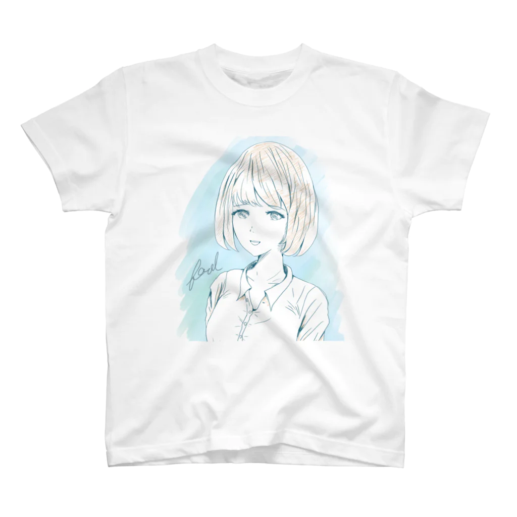 chicodeza by suzuriの可愛い女の子 Regular Fit T-Shirt