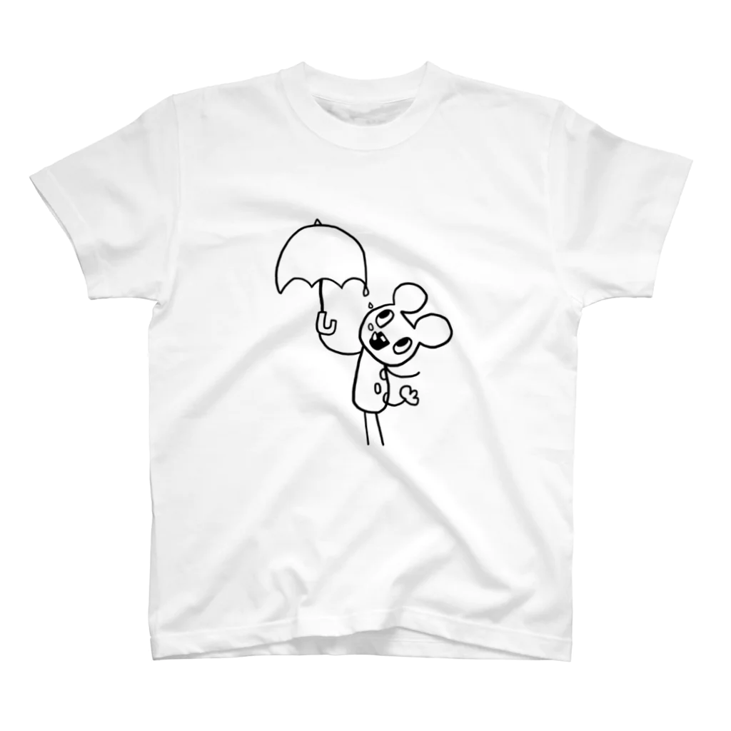 むらさきもふ虫のあめのひ Regular Fit T-Shirt