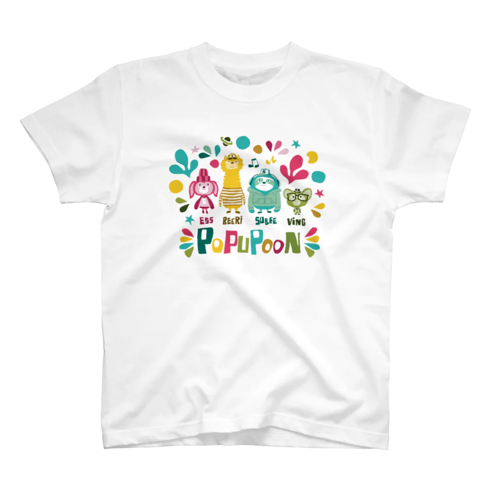 SUNDAYS GRAPHICSのPOPUPOON スタンダードTシャツ