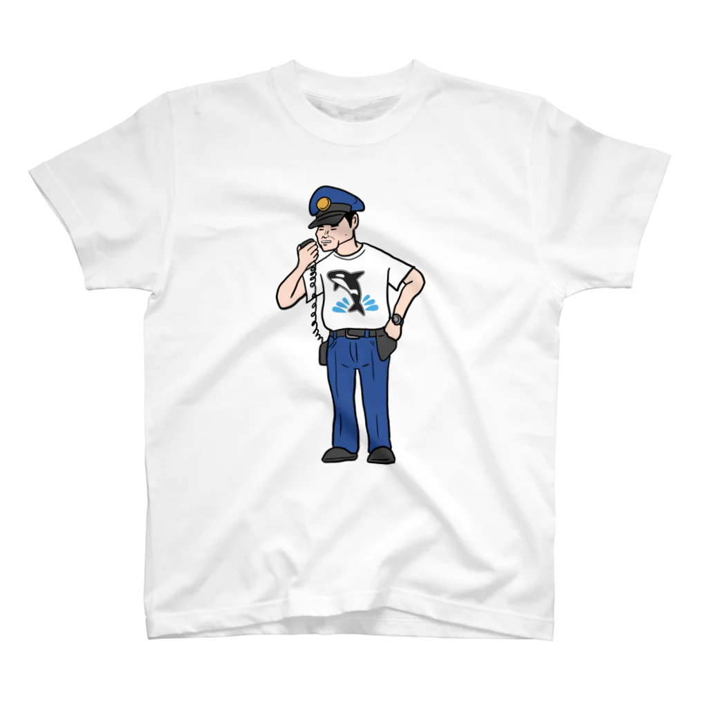 大谷健太の警察シャツシャチシャツ スタンダードTシャツ