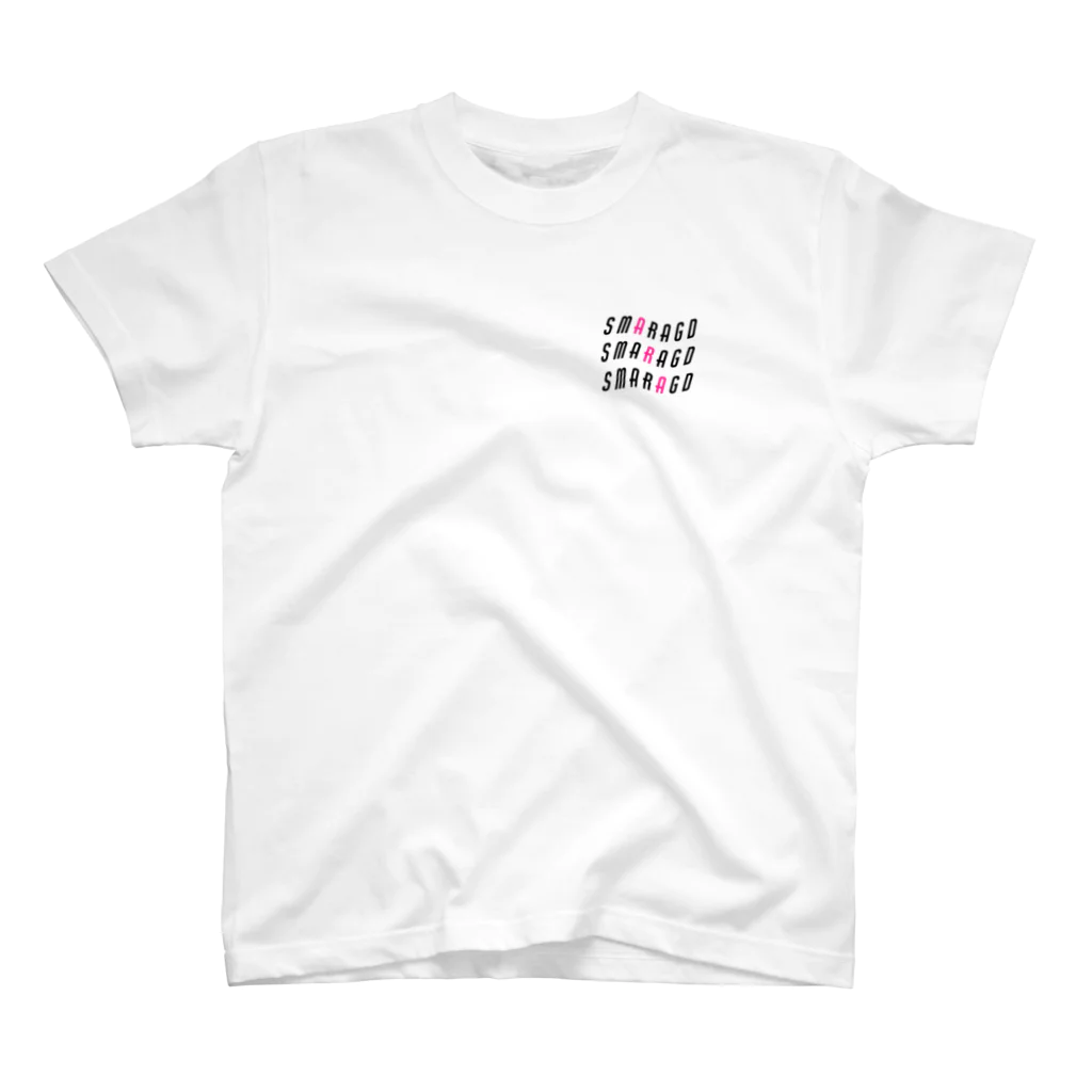 smaragdのSmaragd neon pink スタンダードTシャツ