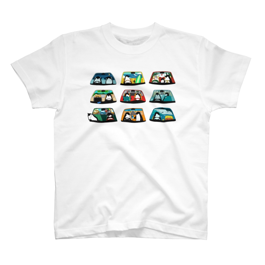 ムクデザインのペンギン・ドライブ Regular Fit T-Shirt