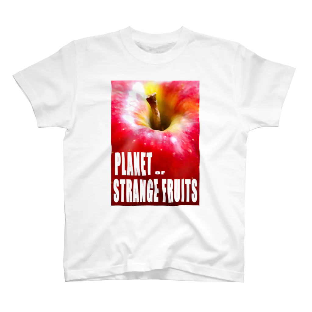 Bye-bye OrdinaryのPlanet of strange fruits apple スタンダードTシャツ