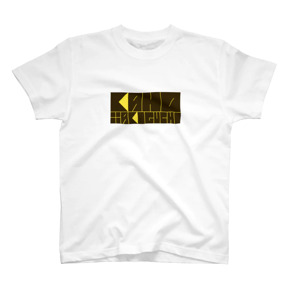 カホショップ。の滝口果歩オリジナルロゴグッズ　kaho yellow スタンダードTシャツ