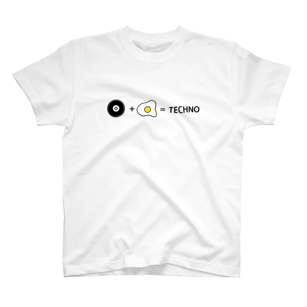 Mr.BPMのegg is TECHNO スタンダードTシャツ