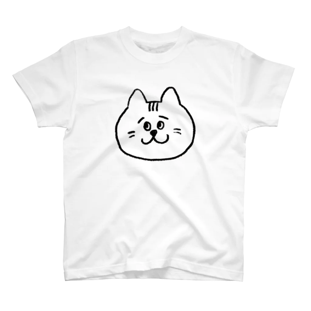 BEERKICHI(ビアキチ)のビアキチくん(手描き) 白 Regular Fit T-Shirt