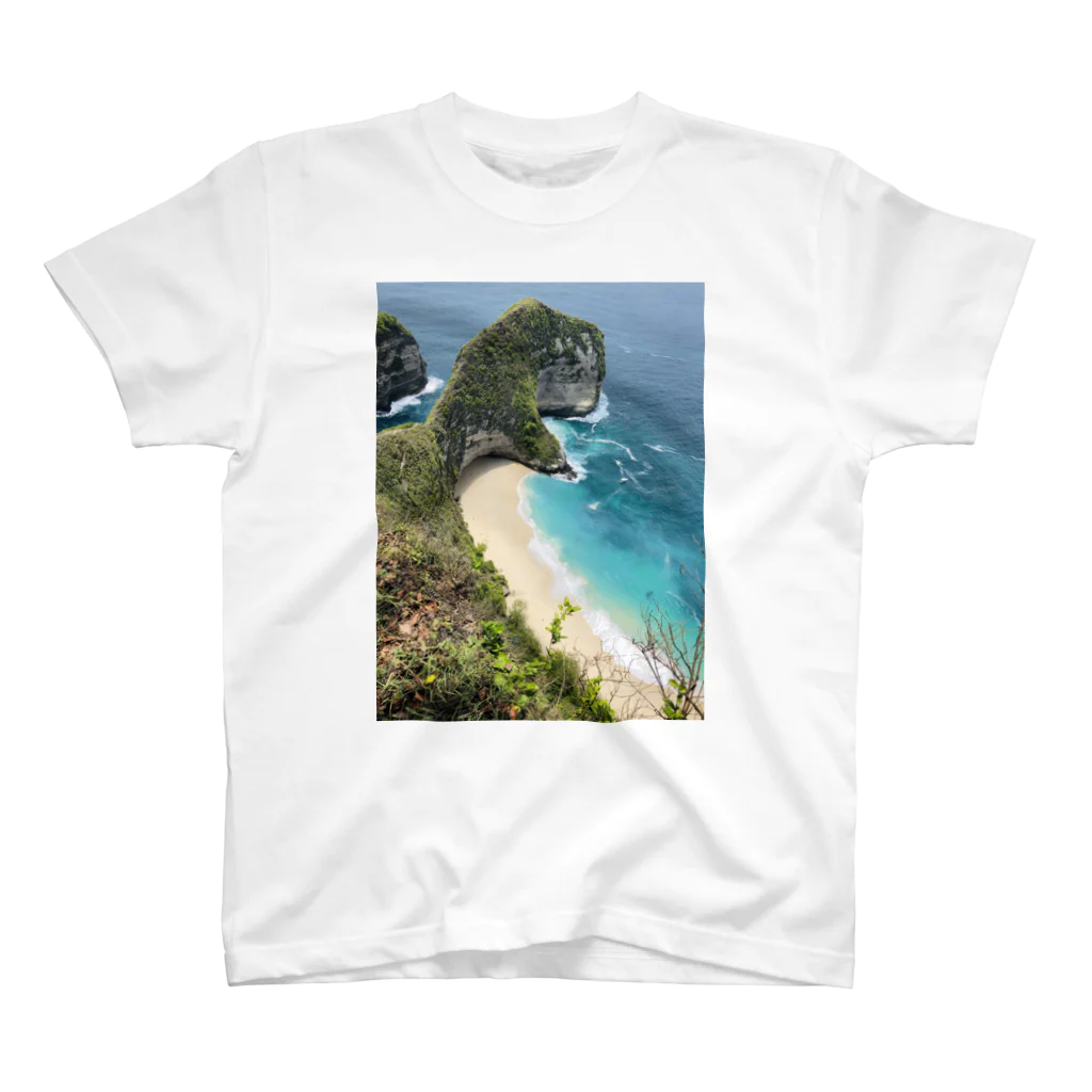 塩のKelingking Beach スタンダードTシャツ