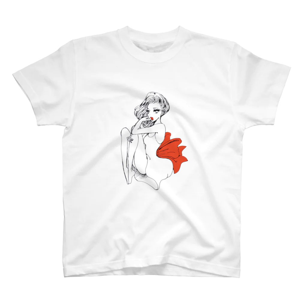 ヤマ ひかりのRibbon Lady スタンダードTシャツ