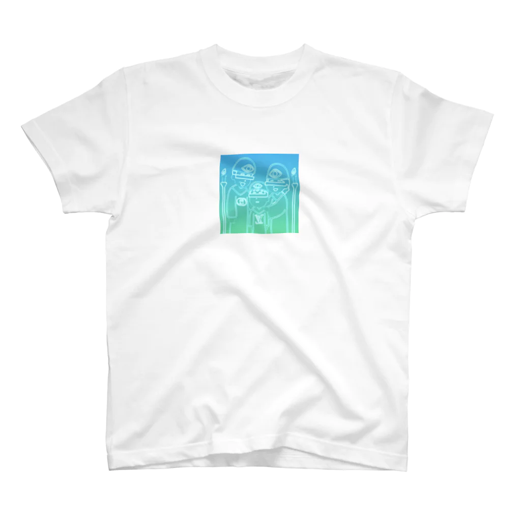 Chill Timeのdopeなファミリ。 スタンダードTシャツ