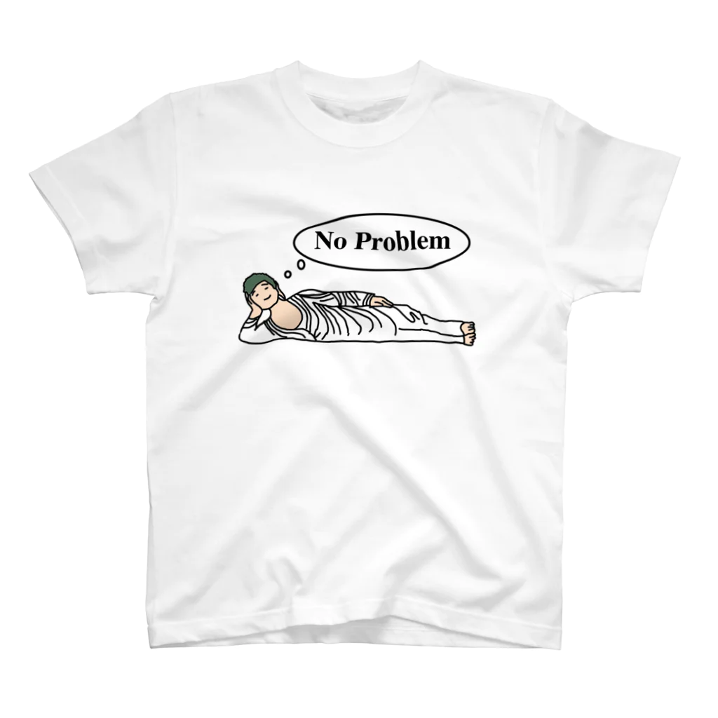 おぼろゾーンのNo problem Regular Fit T-Shirt