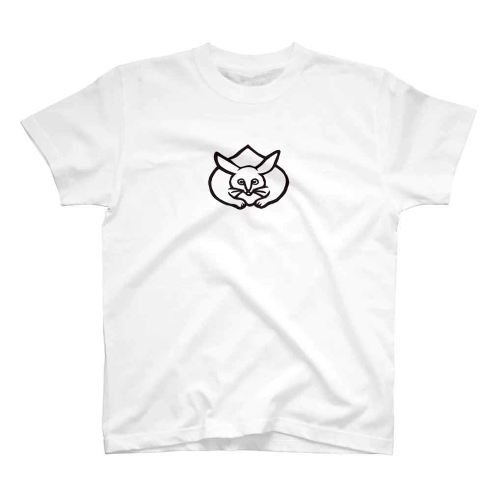 切絵・図案  白森／明悦の切絵兎 Regular Fit T-Shirt