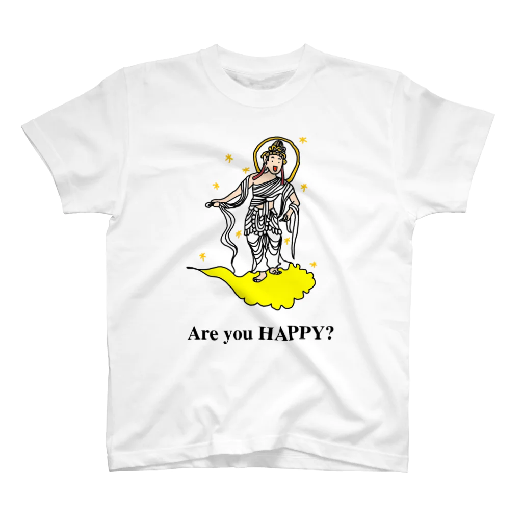 おぼろゾーンのAre you HAPPY? Regular Fit T-Shirt