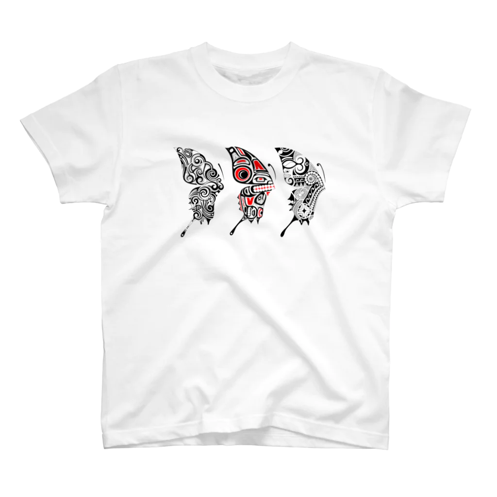 YASの3 Butterfly スタンダードTシャツ