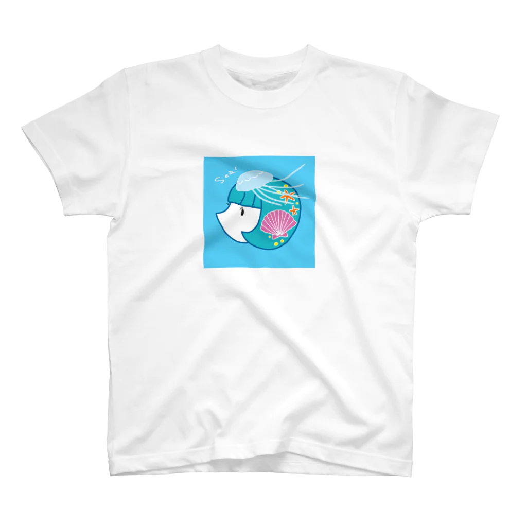 puchikoのSEA！ガール スタンダードTシャツ