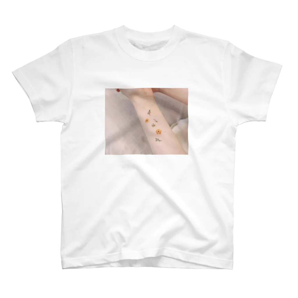 くりーむそーだ村のflower tattoo T スタンダードTシャツ