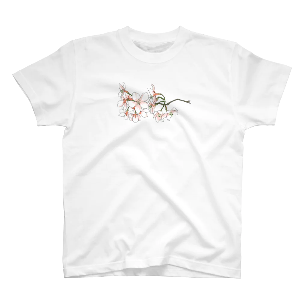 ヤングコーン市場の桜sakura スタンダードTシャツ