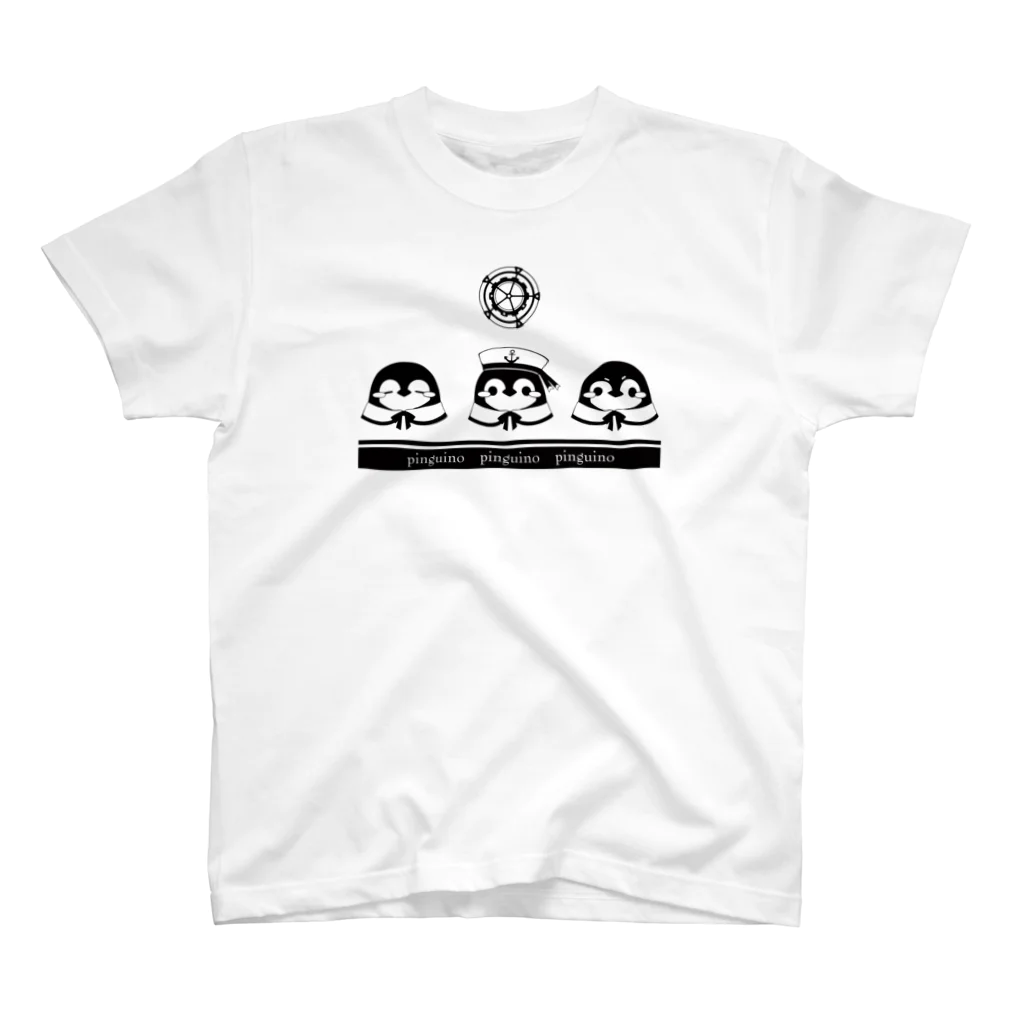 Storiaのぺんぺんぺんさん/歯車模様付き スタンダードTシャツ