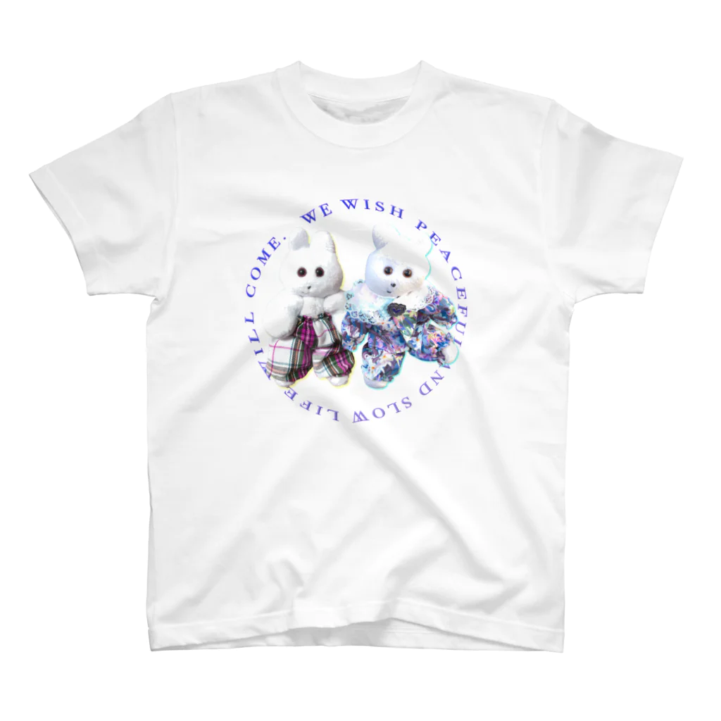 くまきちショップやさんのWISH PEACEFUL DAYS スタンダードTシャツ