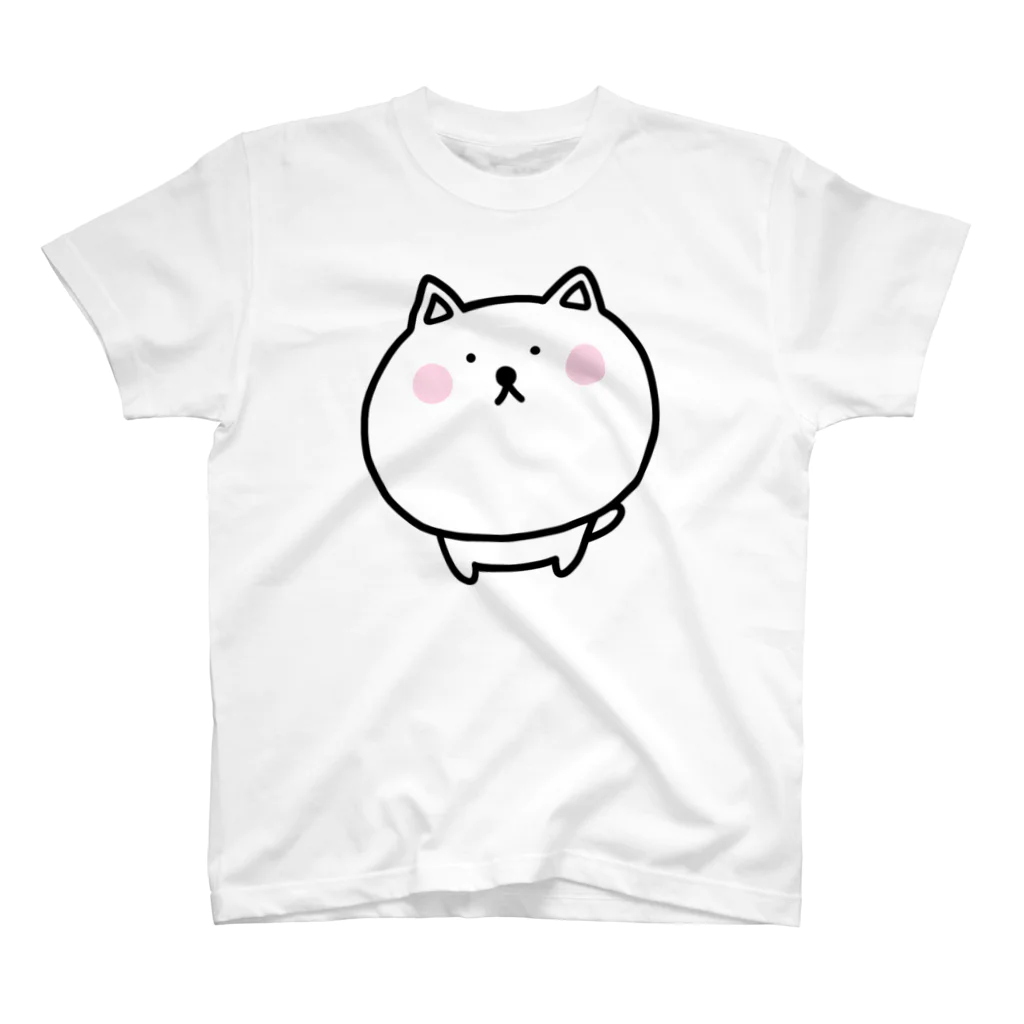 のんびりのこショップのおとなしい照れた犬(大) Regular Fit T-Shirt