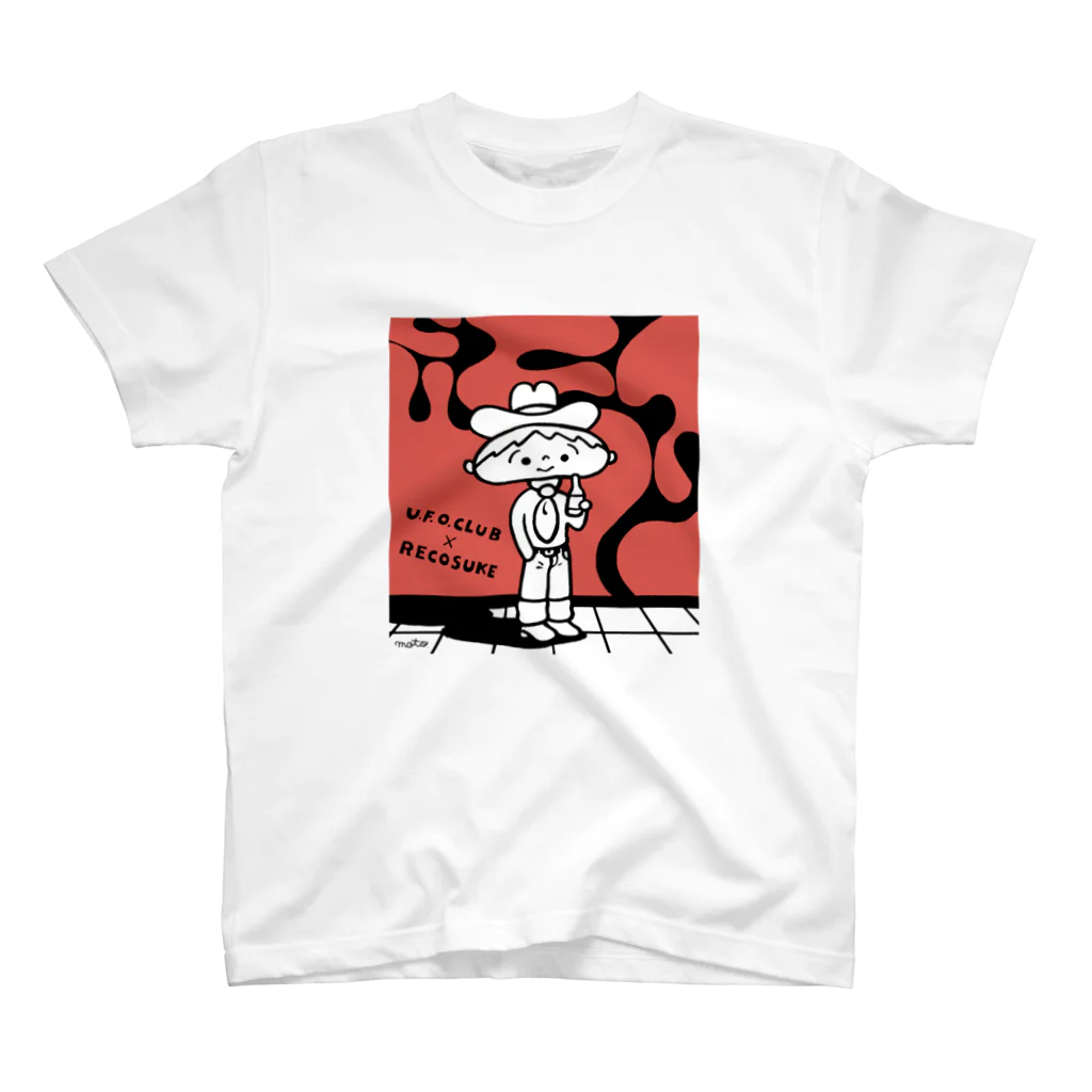 東高円寺U.F.O.CLUB webshopのレコスケくん x U.F.O.CLUBオリジナルTシャツ スタンダードTシャツ