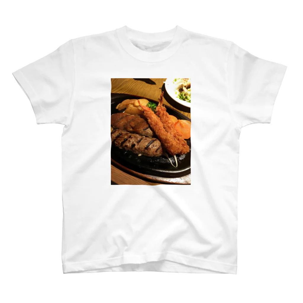Sugarのハンバーグ&エビフライ スタンダードTシャツ