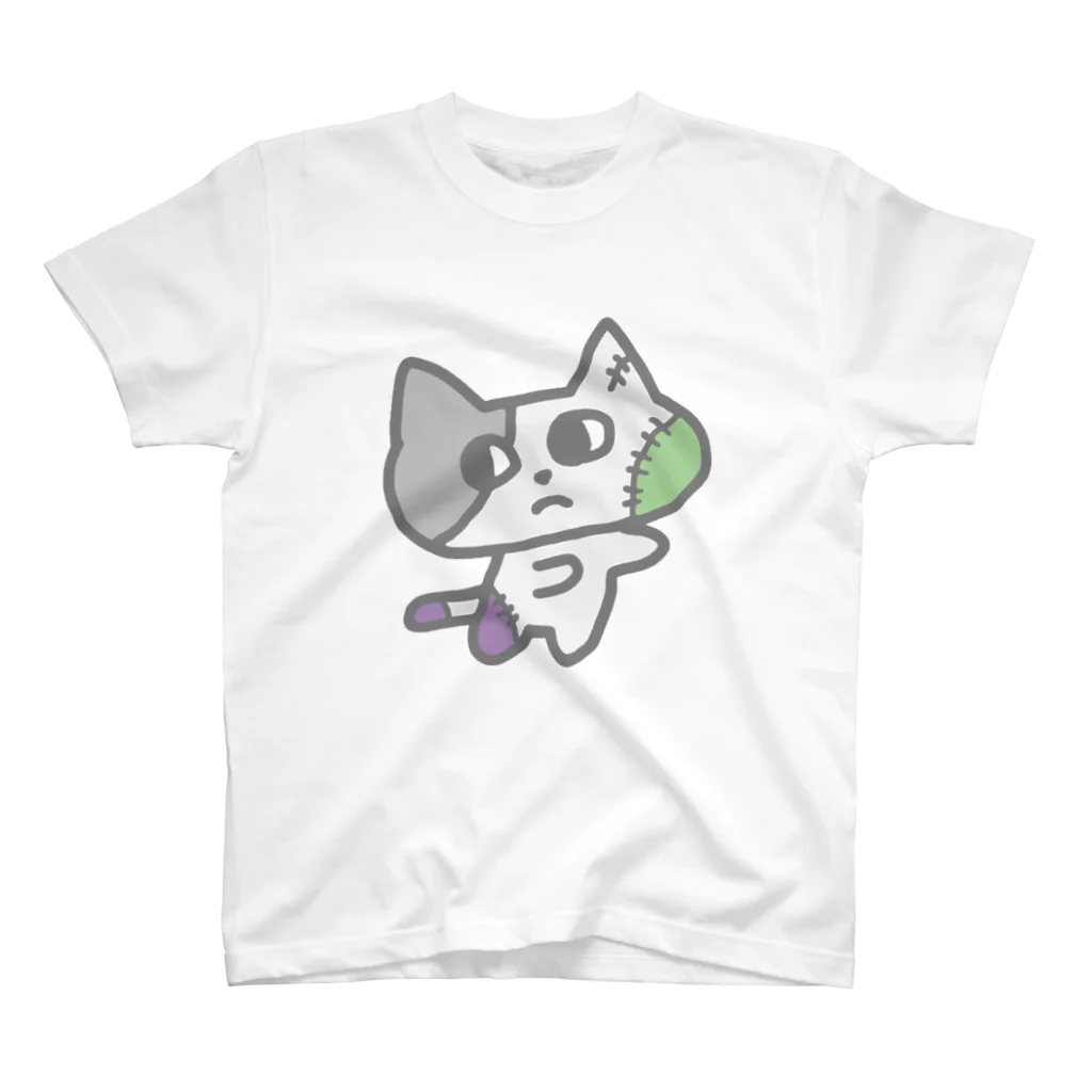 堕天使ストアのフランケンねこ Regular Fit T-Shirt