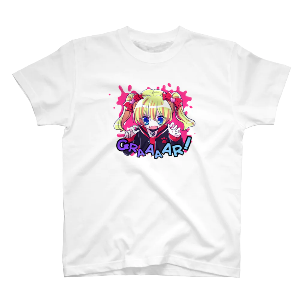 いちご爆弾のモウジュウ系女子（ぱんきっしゅ） スタンダードTシャツ