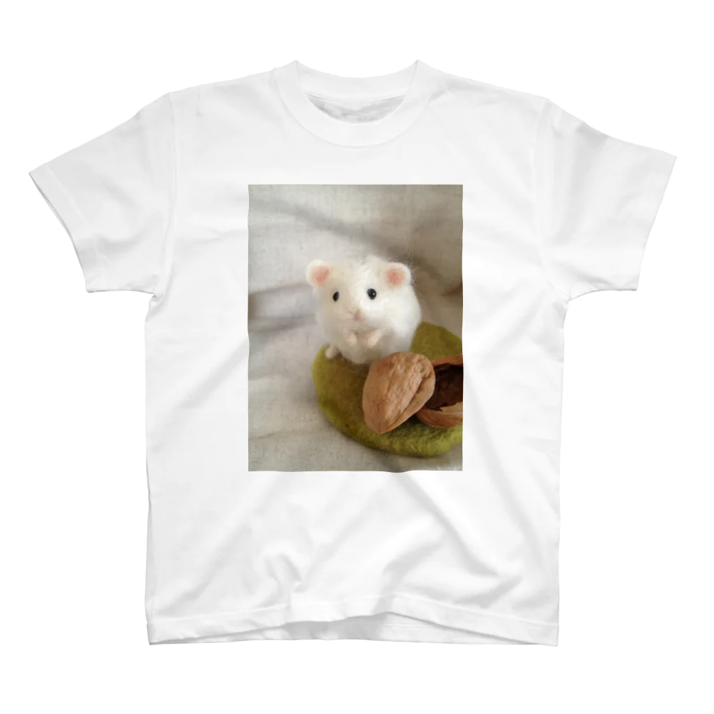 mukumukuのハムちゃん（ホワイト） Regular Fit T-Shirt