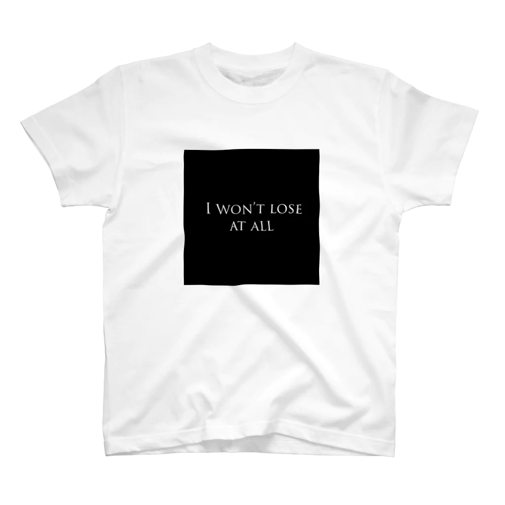 Notalone0705のI won't lose at all Regular Fit T-Shirt