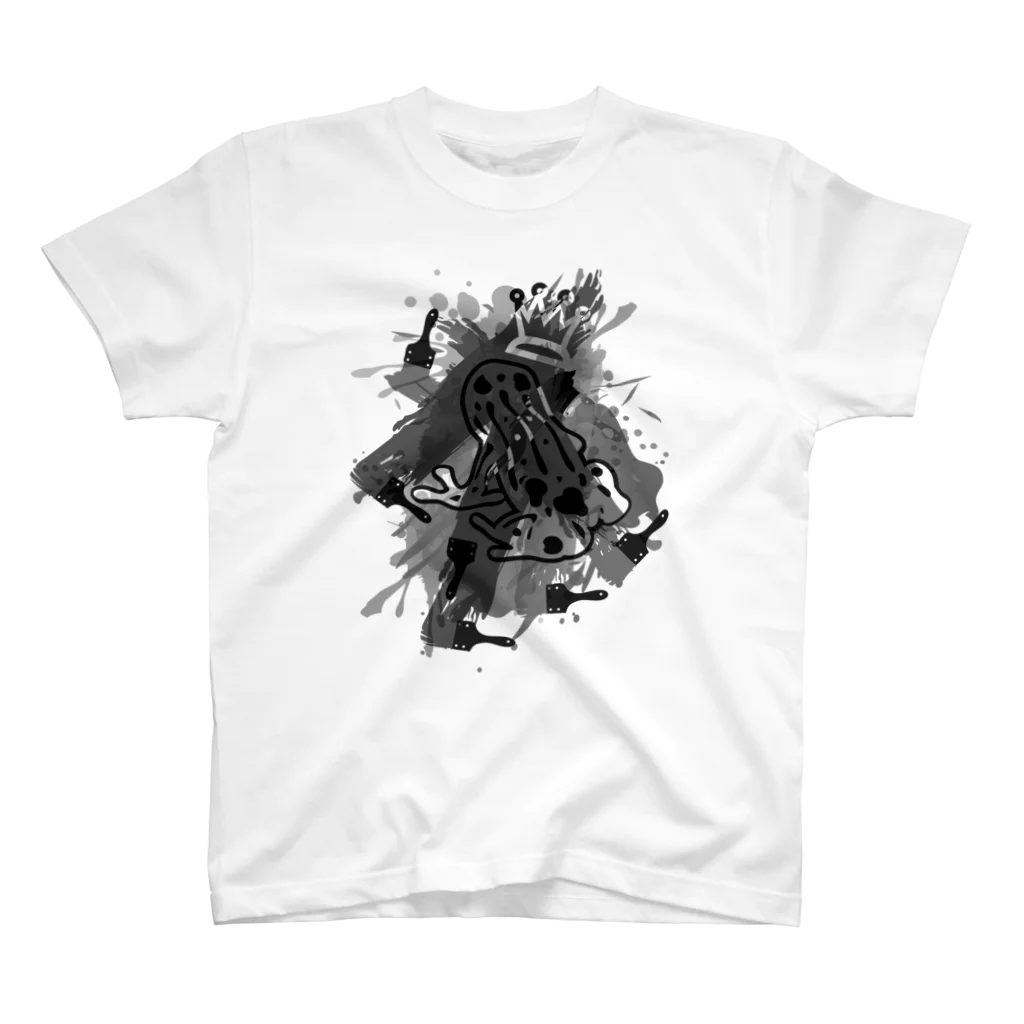 AURA_HYSTERICAのPoison_dart_frog スタンダードTシャツ