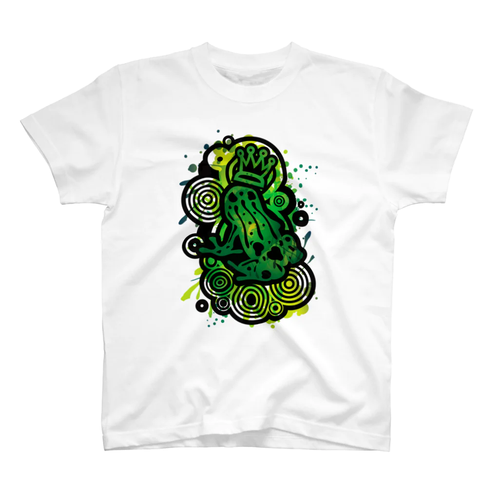 AURA_HYSTERICAのPoison_dart_frog スタンダードTシャツ