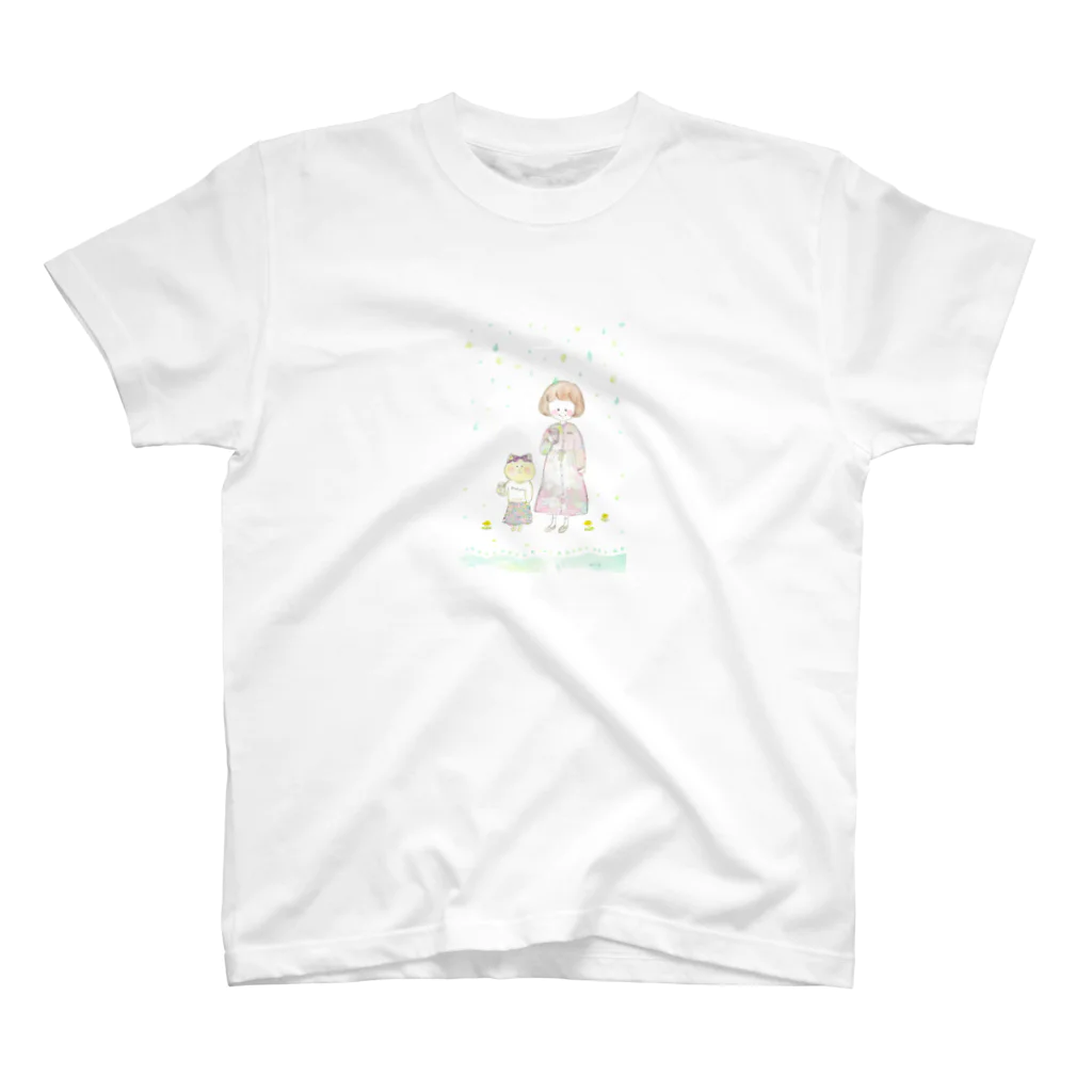 mizuhoのmerci　AQUA スタンダードTシャツ