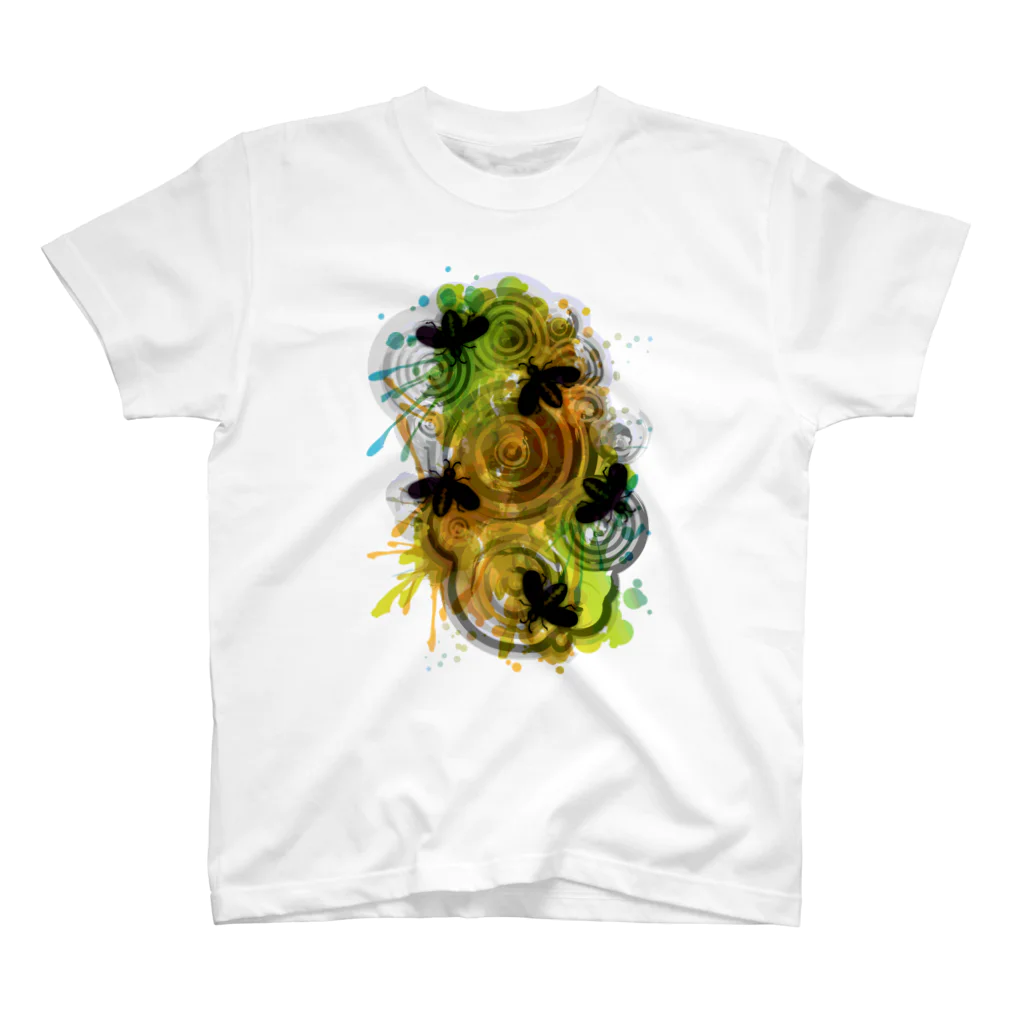 AURA_HYSTERICAのBuzz, Buzz, Buzzing スタンダードTシャツ