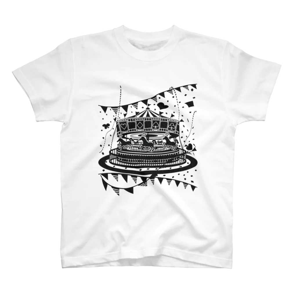 AURA_HYSTERICAのCarousel スタンダードTシャツ