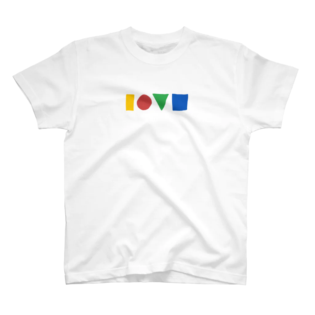 ManiManiのLOVE(シンプル) Regular Fit T-Shirt