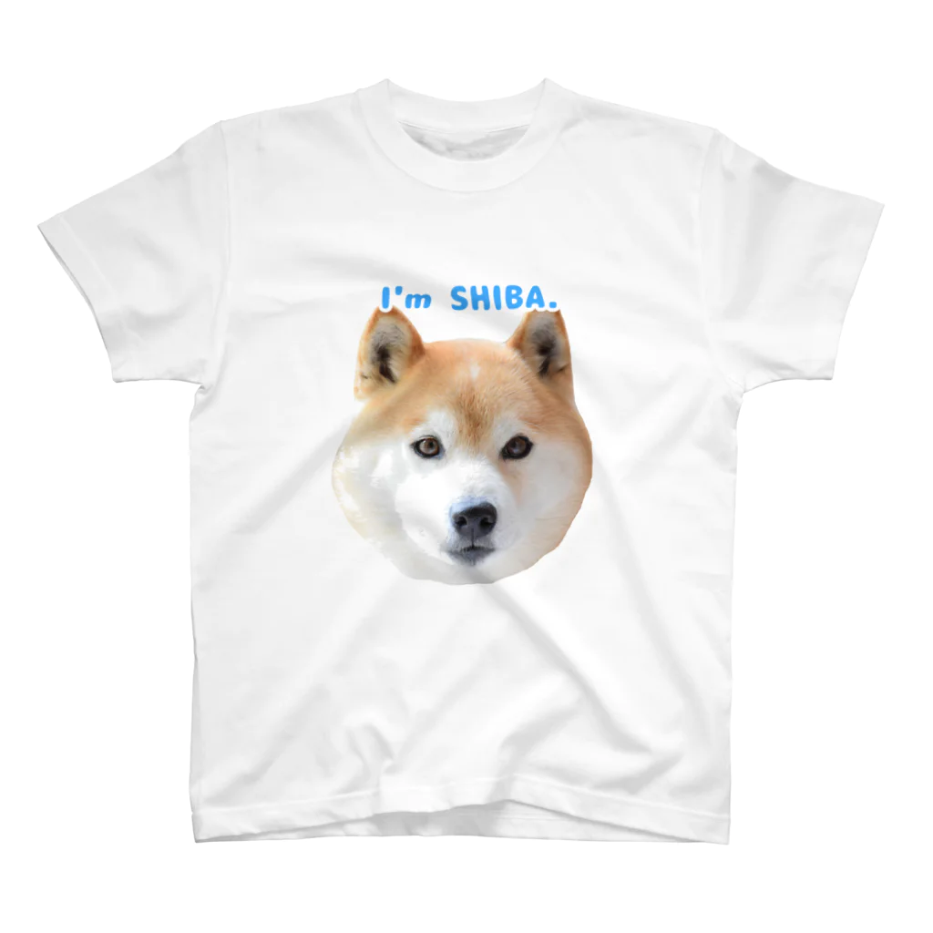 ゆきしばらいのI'm SHIBA. Regular Fit T-Shirt