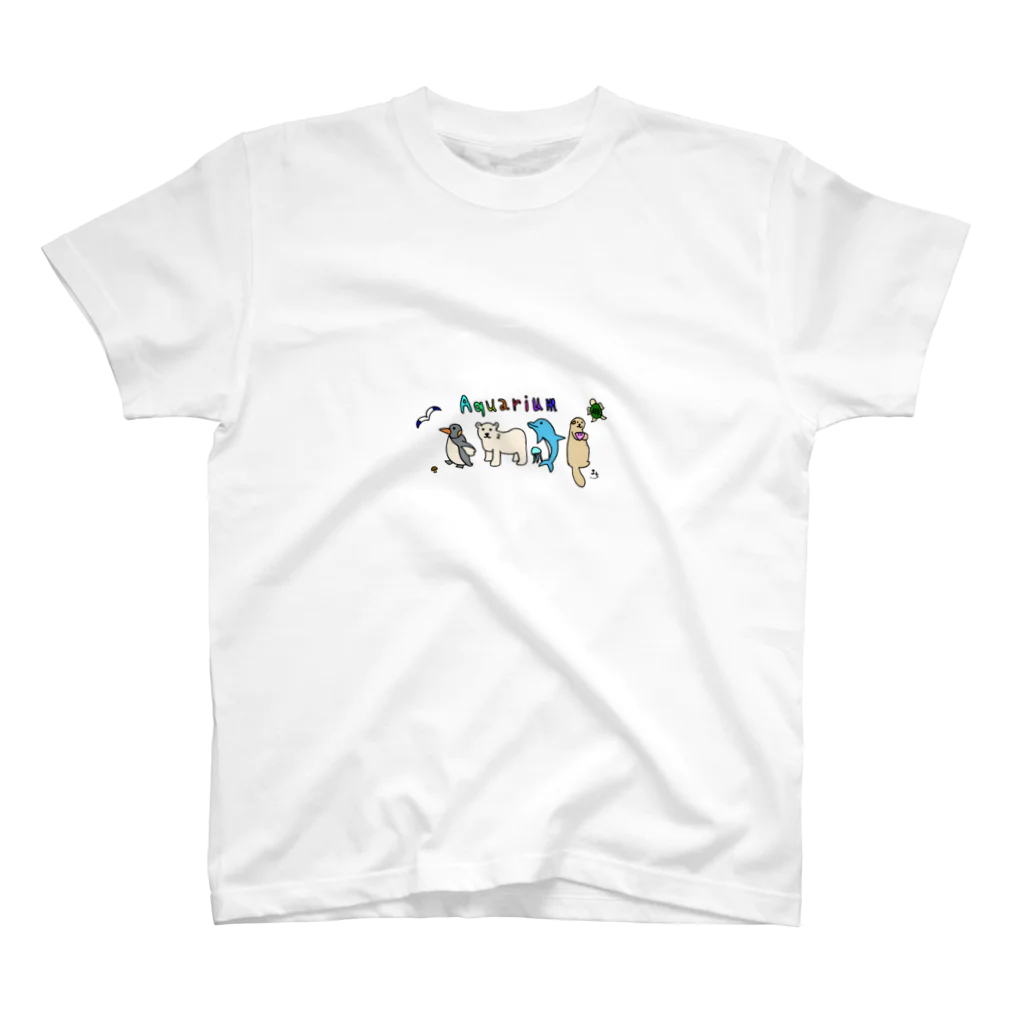 松岡雅士（마사시） きのこ 🍄の水族館へ行こう スタンダードTシャツ