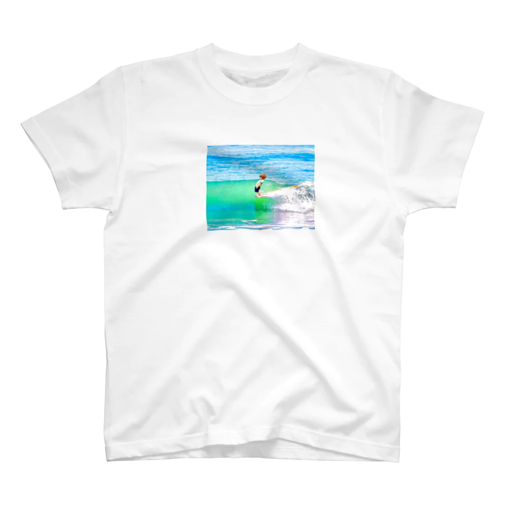 hidepx☻のkid surf   スタンダードTシャツ