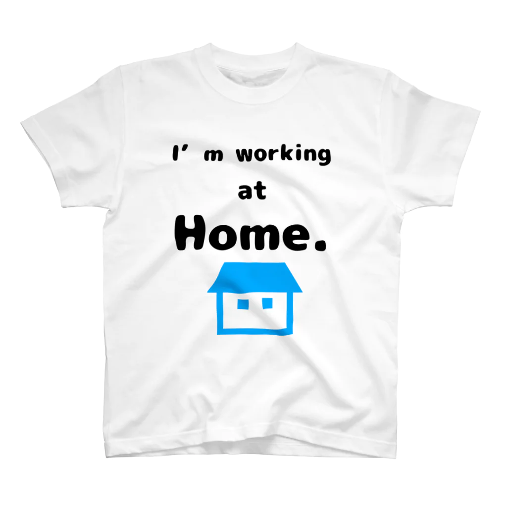家にいる採用担当の黒子の在宅勤務リモート会議用シャツ Regular Fit T-Shirt