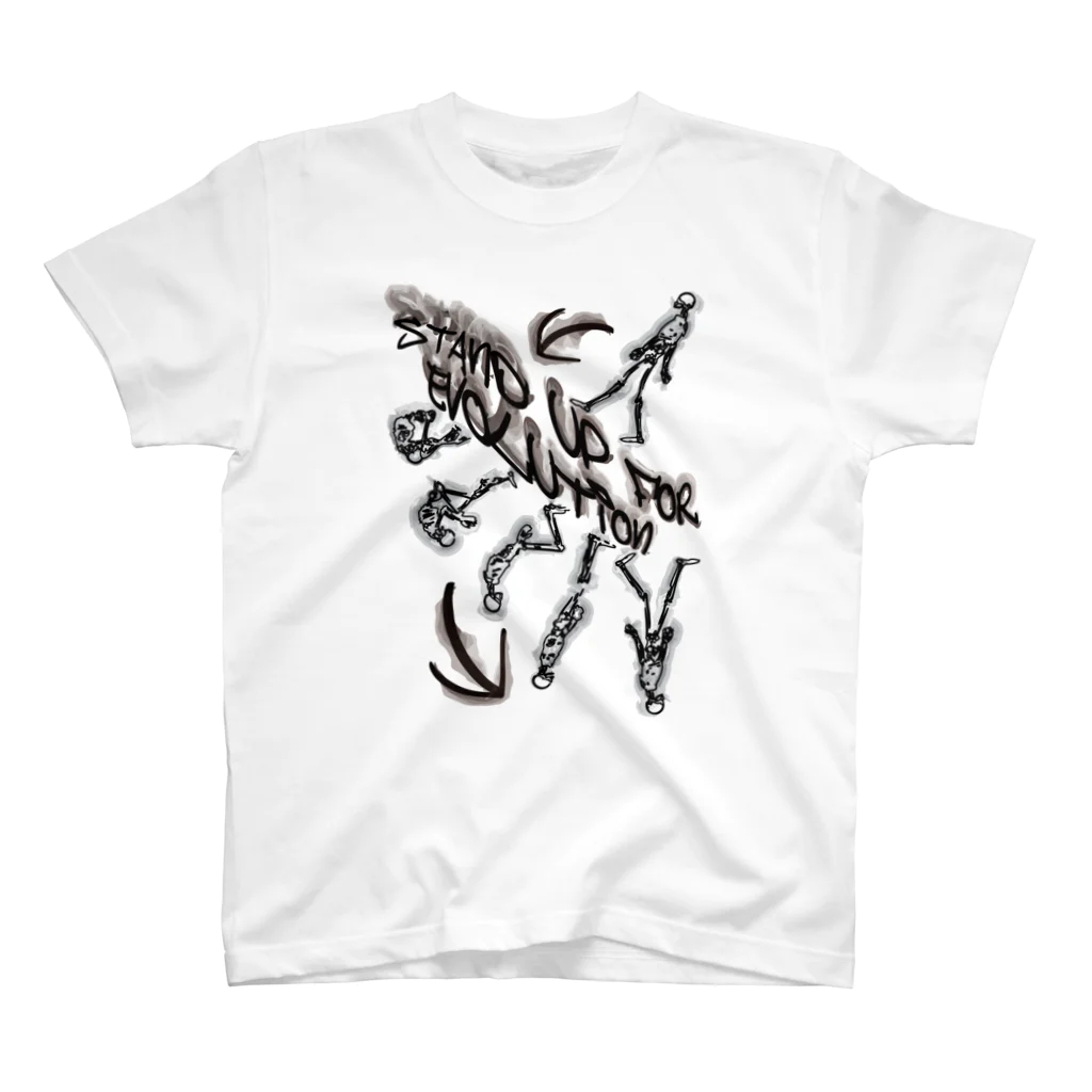 AURA_HYSTERICAのEVOLUTION スタンダードTシャツ