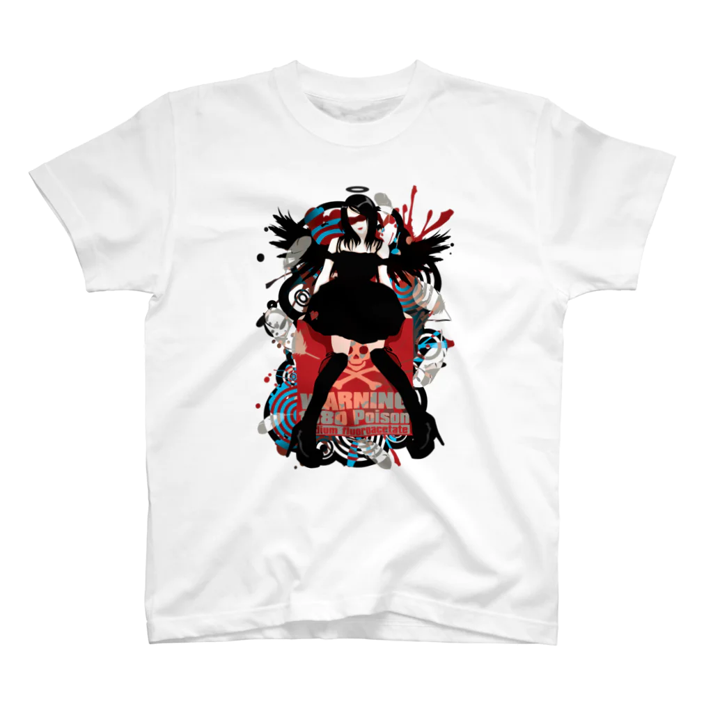 AURA_HYSTERICAのHide_and_Seek スタンダードTシャツ