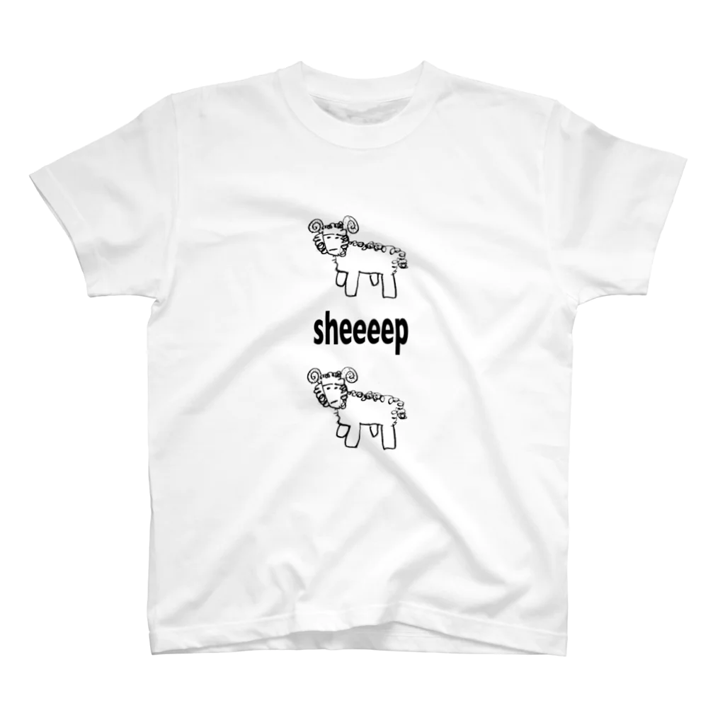 nay matsukageのsheeeep スタンダードTシャツ