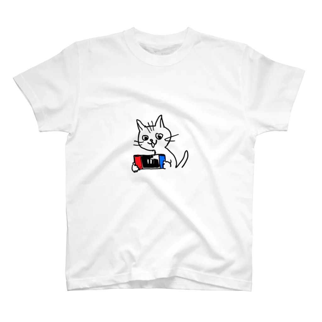 su⑤のねこゲー スタンダードTシャツ