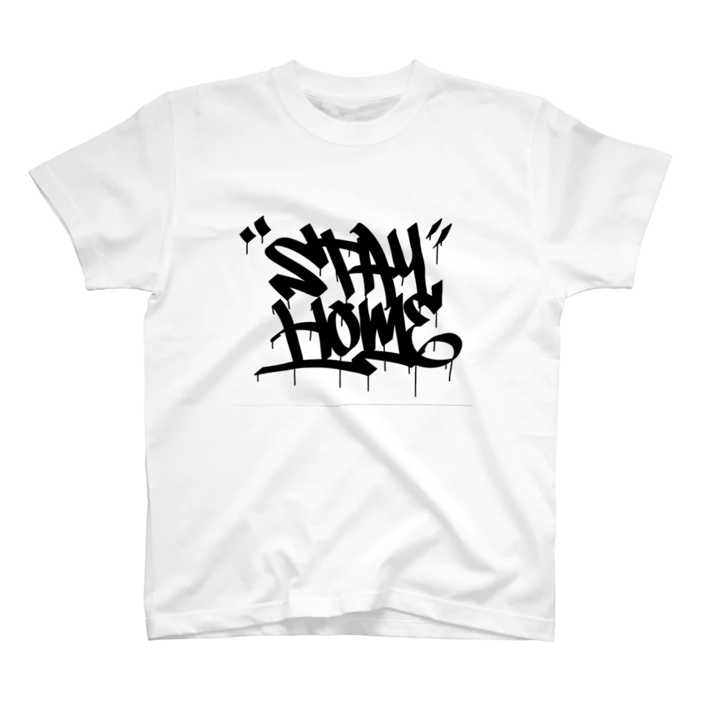 安藤 徹平 | グラフィックデザイナー | AND THROUGH DESIGNのSTAY HOME TAGING Regular Fit T-Shirt