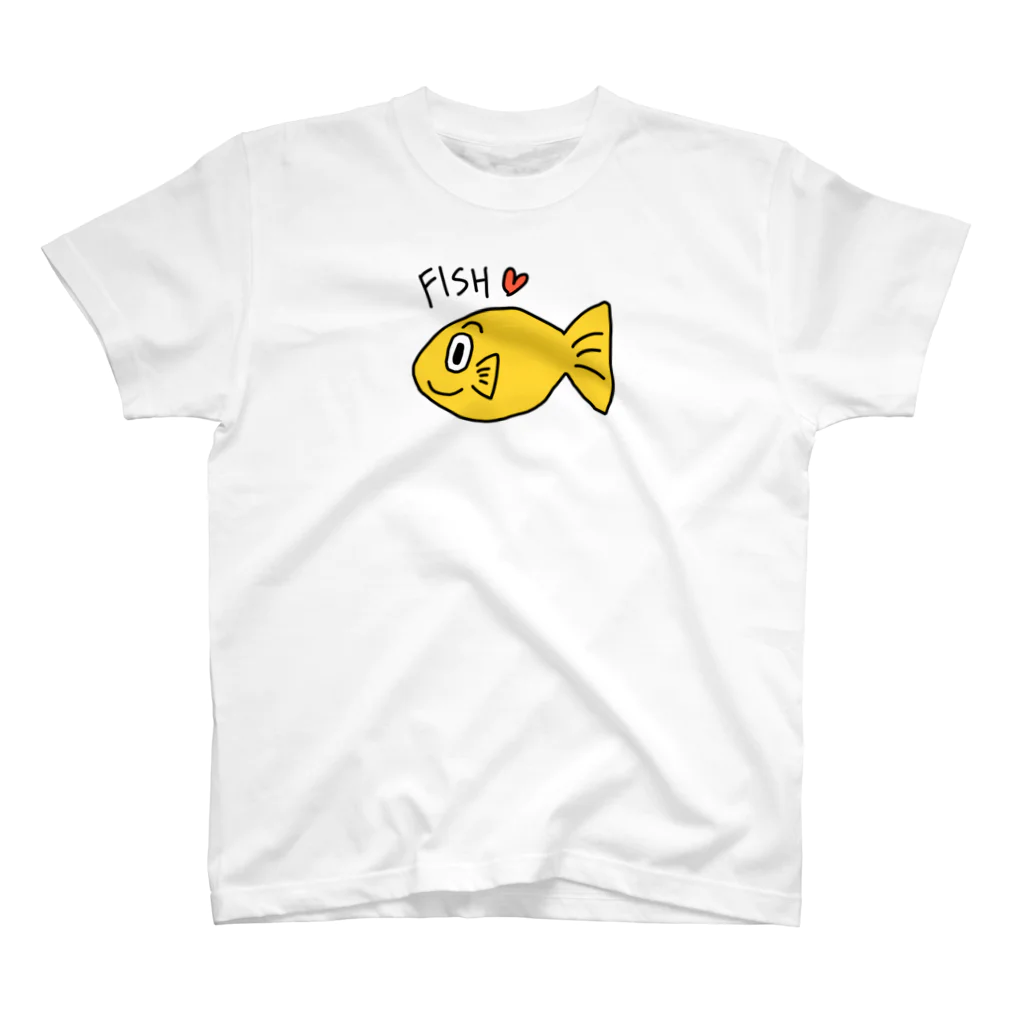 KAZUHIROSHOPのFISH スタンダードTシャツ