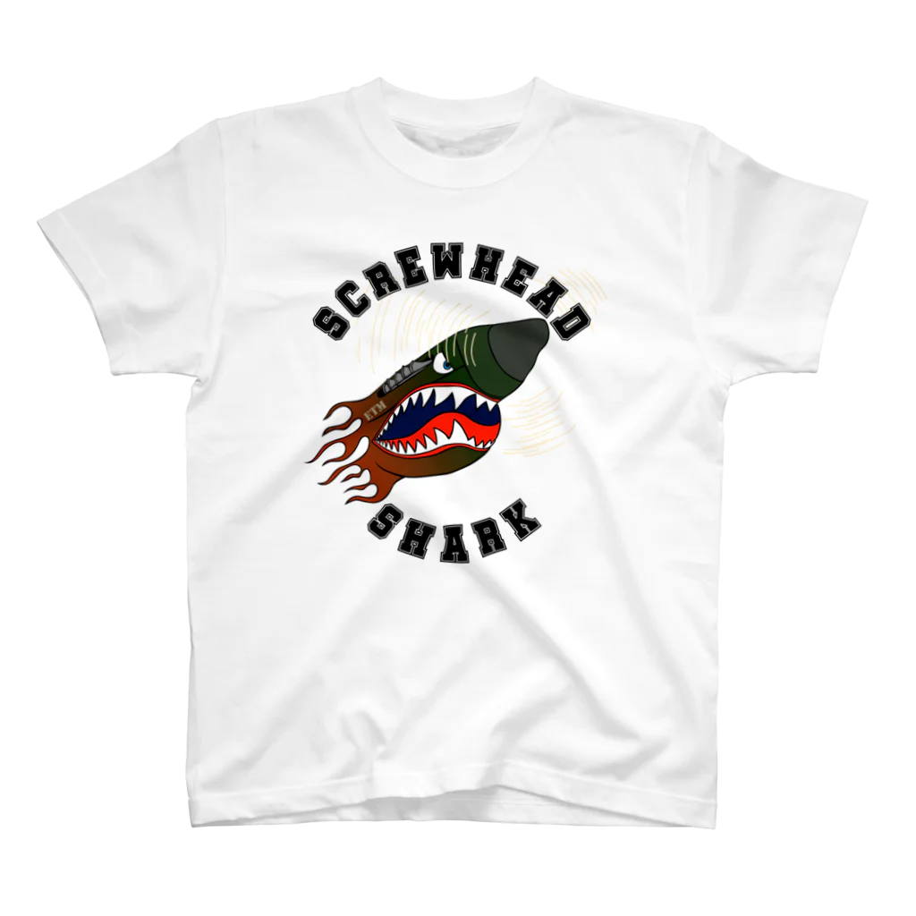 ET・ＭＯＮＫＥＹ🐵の ScrewHeadShark スタンダードTシャツ