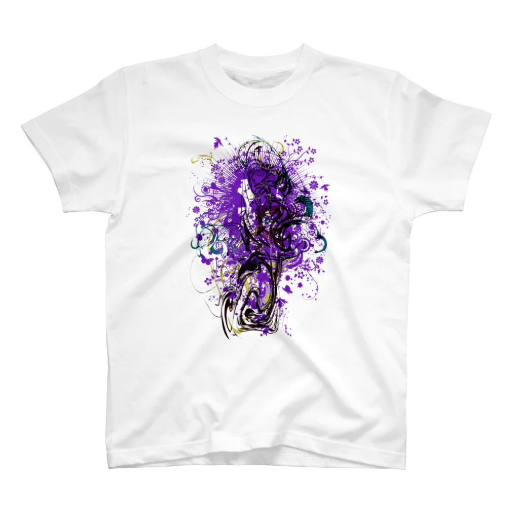 AURA_HYSTERICAのThe_Hermit スタンダードTシャツ